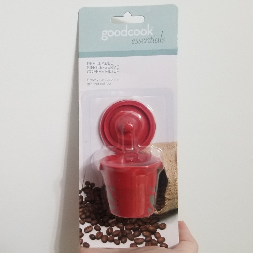 reusable red coffee filter for Keurig 1.0